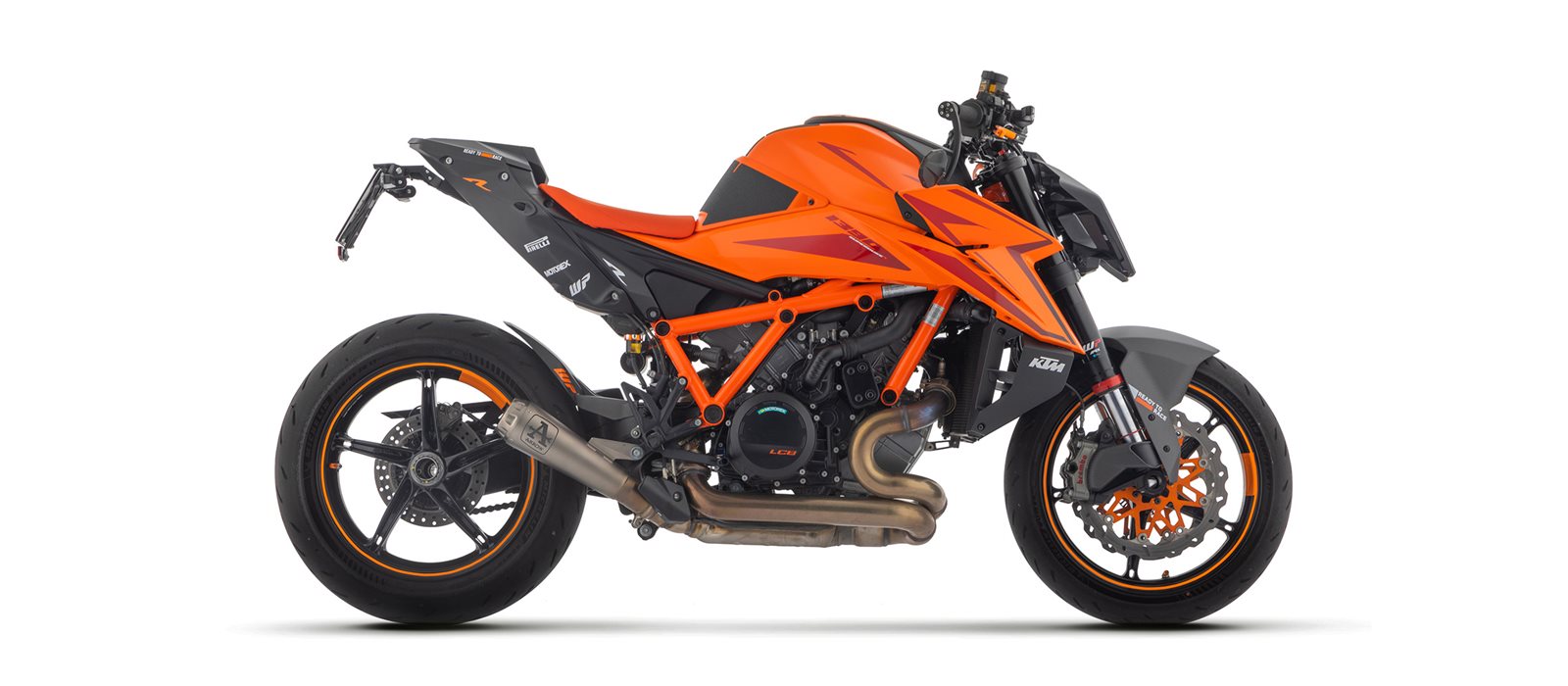ARROW Auspuff PRO RACE NiChorm für KTM DUKE 125, DUKE 390 Modelljahr 2024-