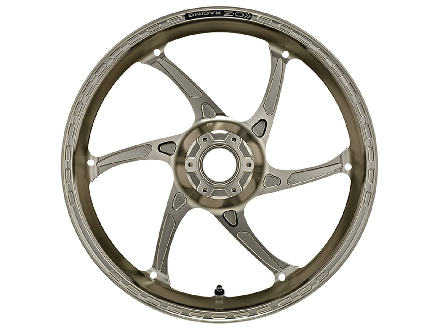 OZ Gass RS-A Aluminium hinten in titanfarben für BMW M1000RR (für OEM Kettenlinie), 2021-2024