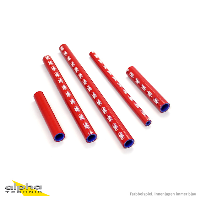 SAMCO SPORT Siliconschlauch Kit rot für Aprilia RXV450 RXV550 SXV450 SXV550 Modelljahr 2006-2011
