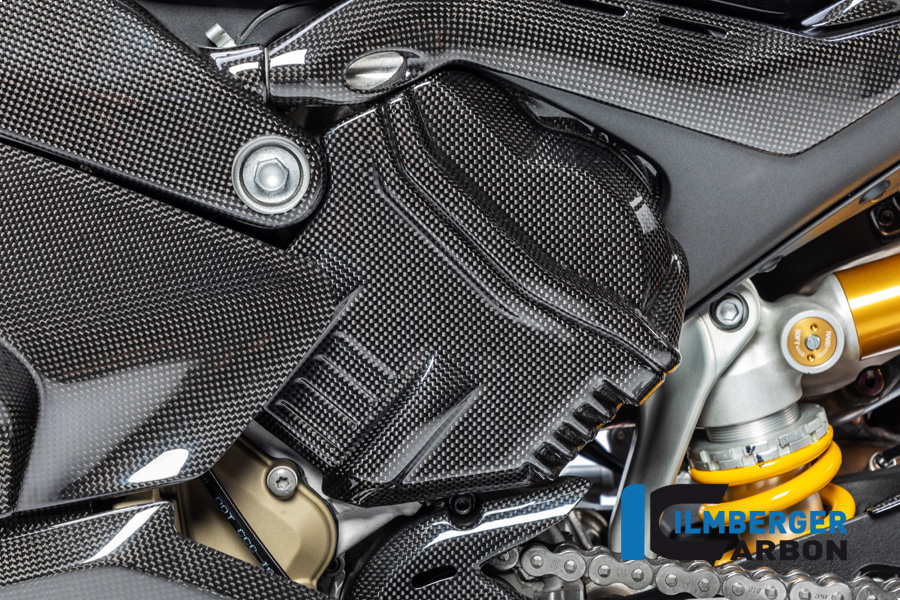 Ilmberger Carbon Zylinderkopfabdeckung links glanz für Ducati Panigale V4 / V4S und Streetfighter V4