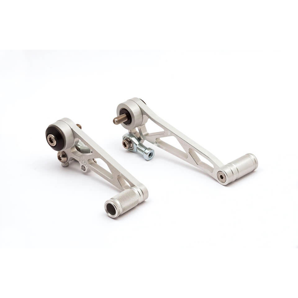 LSL Schalt-/Bremshebel Thruxton, silber