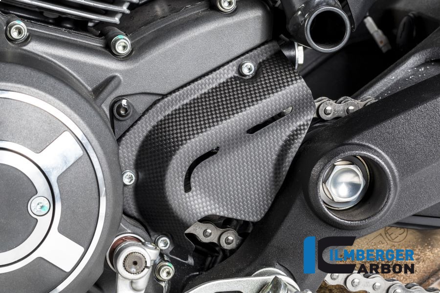 Ilmberger Carbon Ritzelabdeckung matt