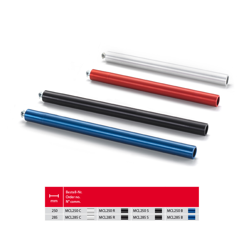 TRW Lenkerrohr MCL250B Aluminium, blau eloxiert