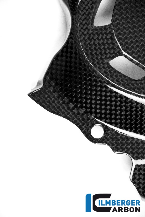 Ilmberger Carbon Ritzelabdeckung glanz