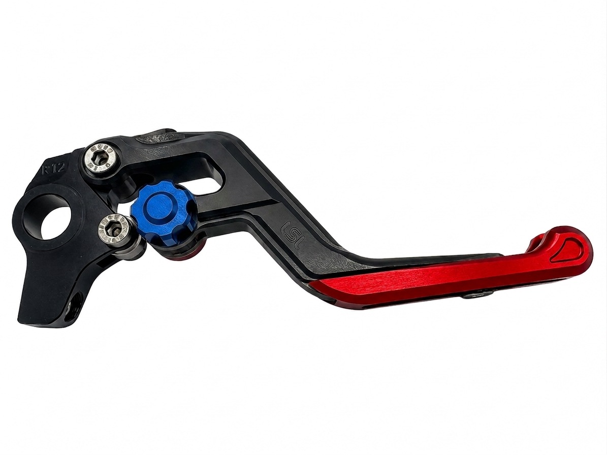 LSL ERGONIA Bremshebel R17 Schwarz/Blau/Rot