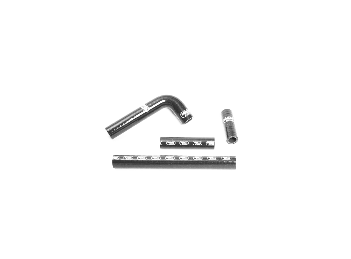 SAMCO SPORT Silikonschlauch Kit schwarz für Yamaha WR400F YZ400F WR426F YZ426F Modelljahr 1998-2002