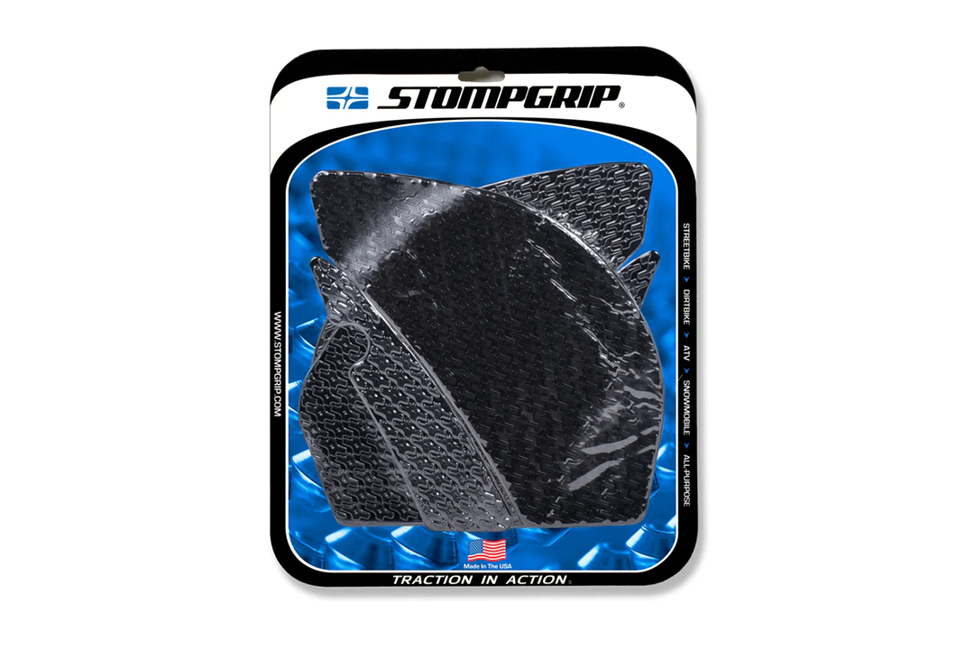 Stompgrip schwarz, Icon, für Kawasaki ZX10R Ninja, 2008-2010
