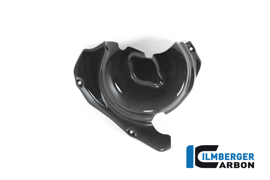 Ilmberger Carbon Motordeckelabdeckung links, glänzend Ducati Monster 1200, 1200S 2017-