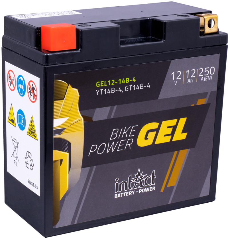 Intact GEL Batterie  YT14B-4 / GT14B-4