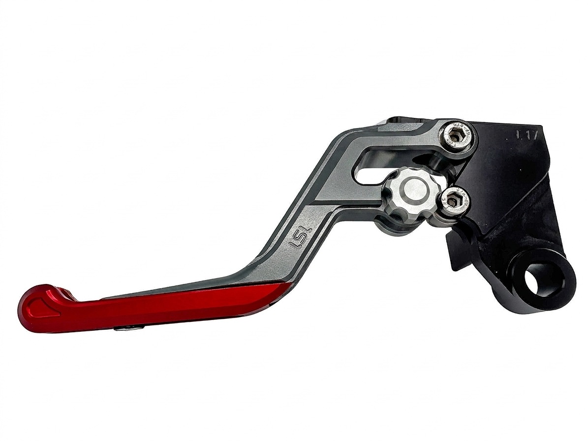 LSL ERGONIA Kupplungshebel L20 Anthrazit/Silber/Rot