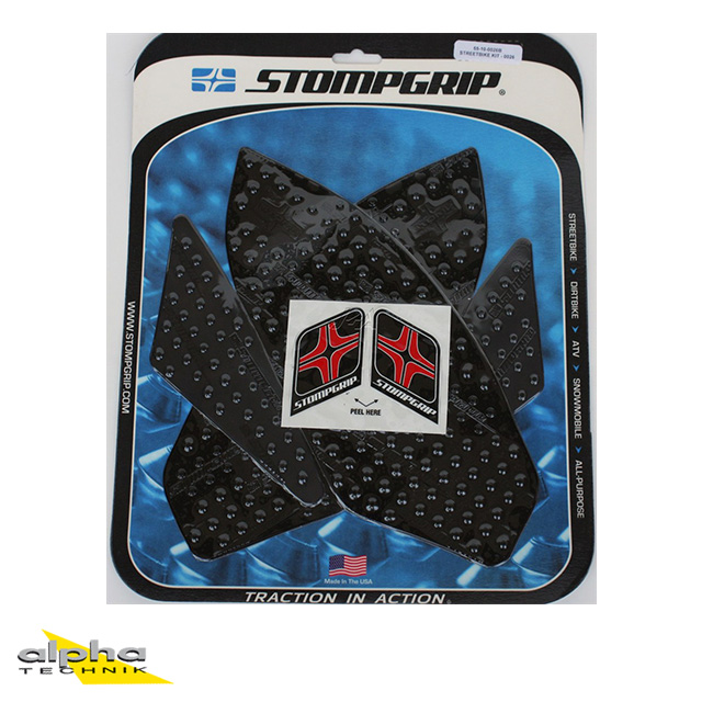 Stompgrip schwarz, Volcano, für Honda Honda CBR500R / CB500F / CB400F, 2013-2015