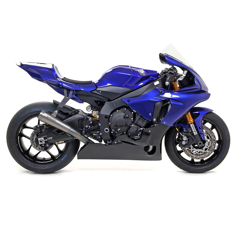 ARROW Komplettanlage COMPETITION HALF SYSTEM für Yamaha YZF-R1 2017-, Titan u. Edelstahl