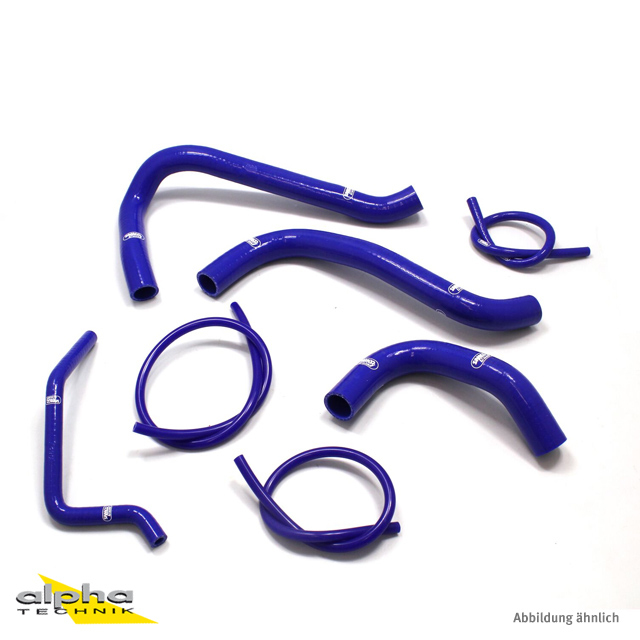 SAMCO SPORT Siliconschlauch Kit blau für Honda CBR1100XX Vergaser-Modelle Modelljahr 1996-1998