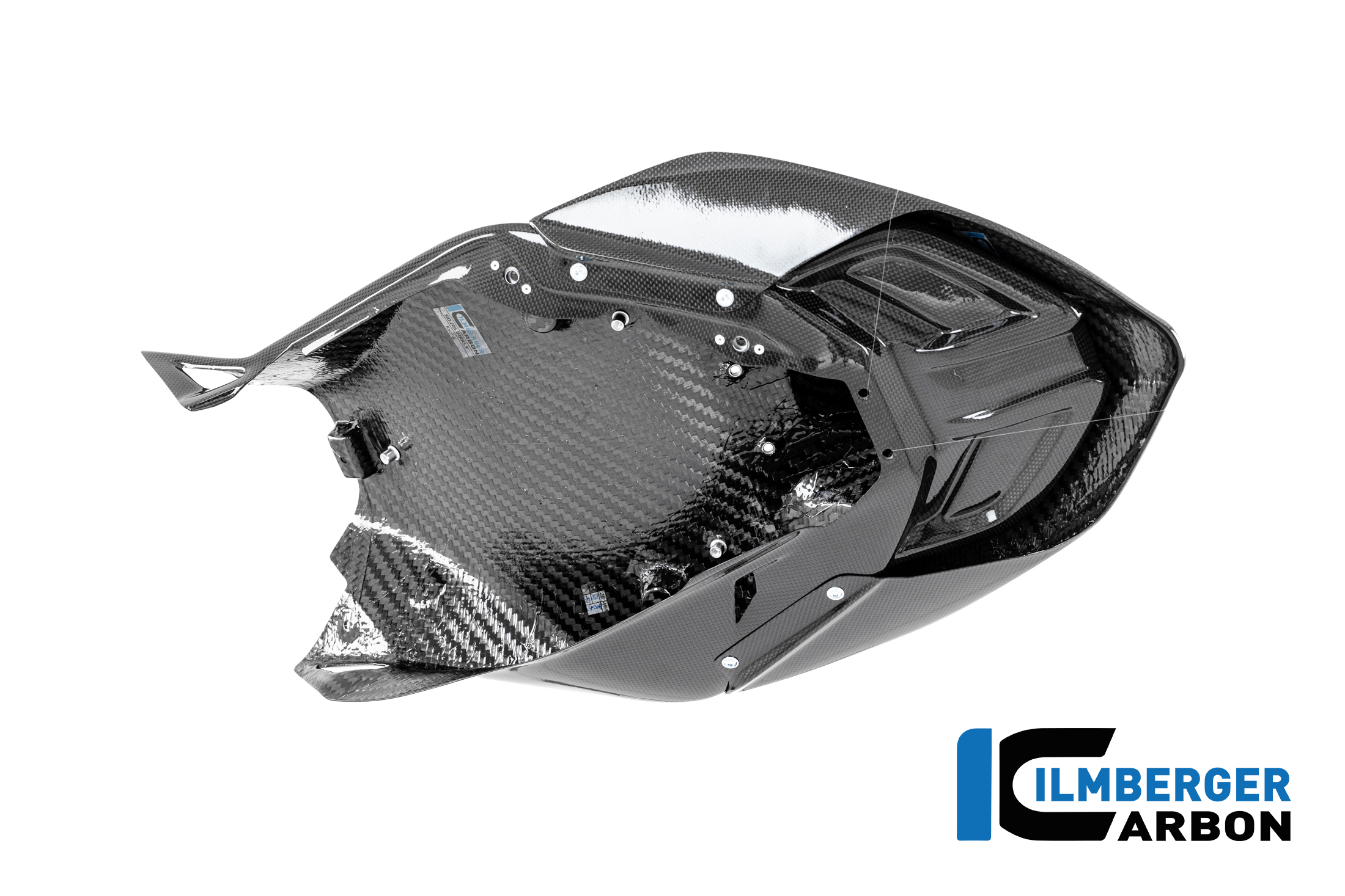 Ilmberger Carbon Kit Höcker + Sitz 6-Teilig Racing, glänzend, Ducati Panigale V4 R, 2025-