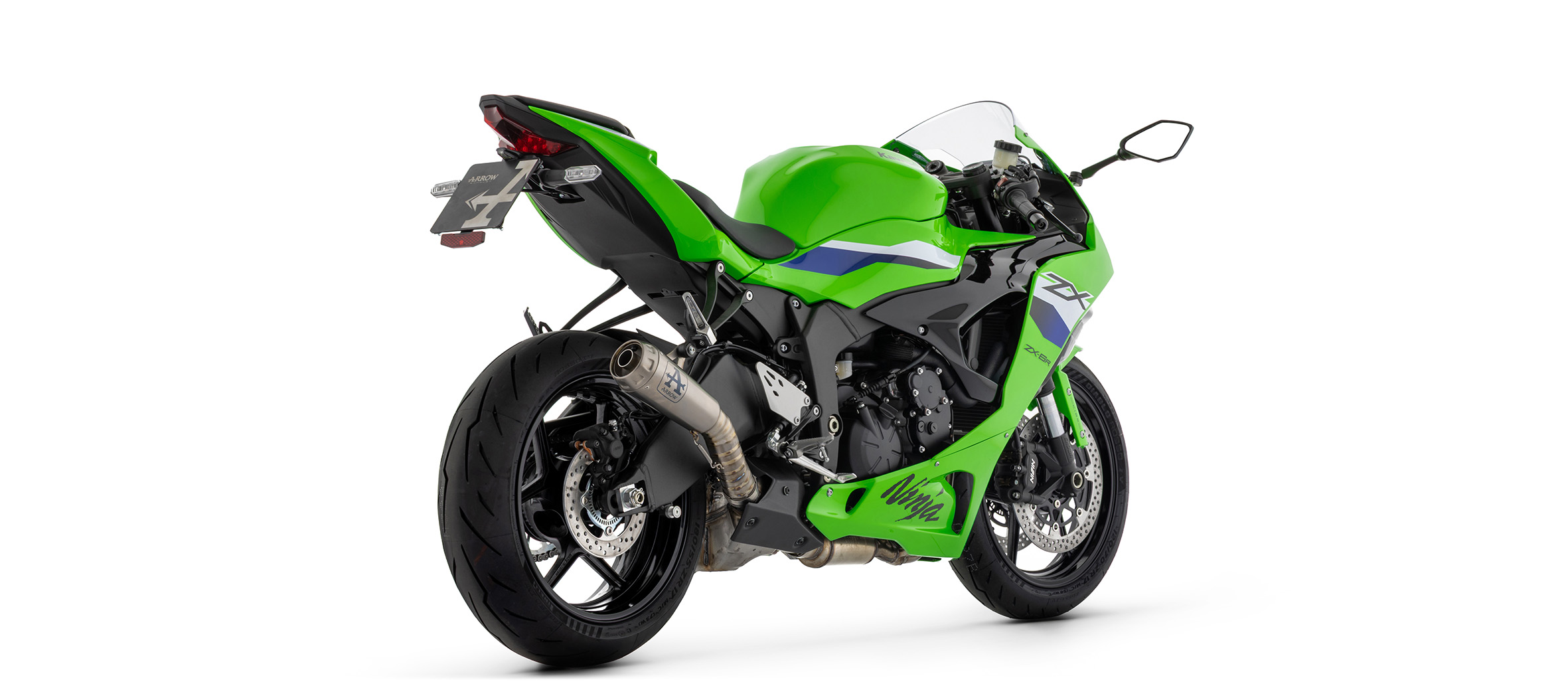ARROW Auspuff PRO-RACE Titan für Kawasaki ZX-6R 636 Modelljahr 2024-