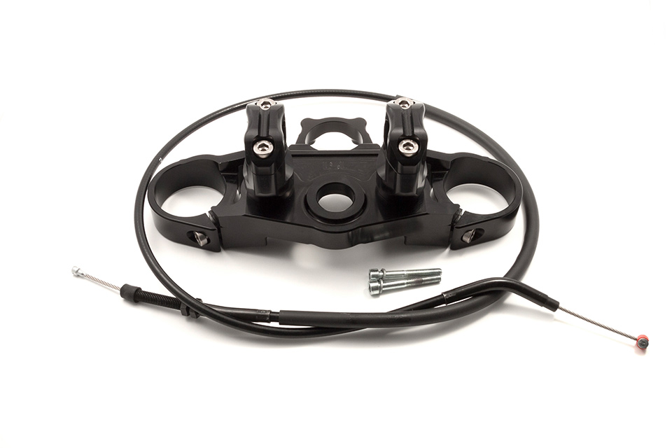 LSL Superbike-Kit mit Teilegutachten für  Triumph Thruxton 1200 R, Typ DE01/DE01A,  2016-2020, Thruxton 1200 RS, Typ DF01,  2019- , schwarz, (Typ G)