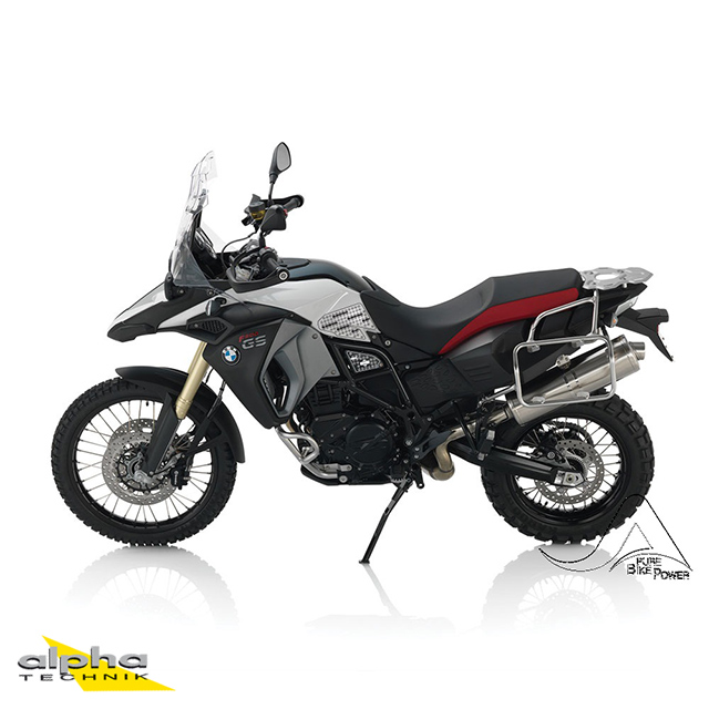 Stompgrip schwarz, Volcano, für BMW F700GS, F800GS (Adventure), 2013-2018