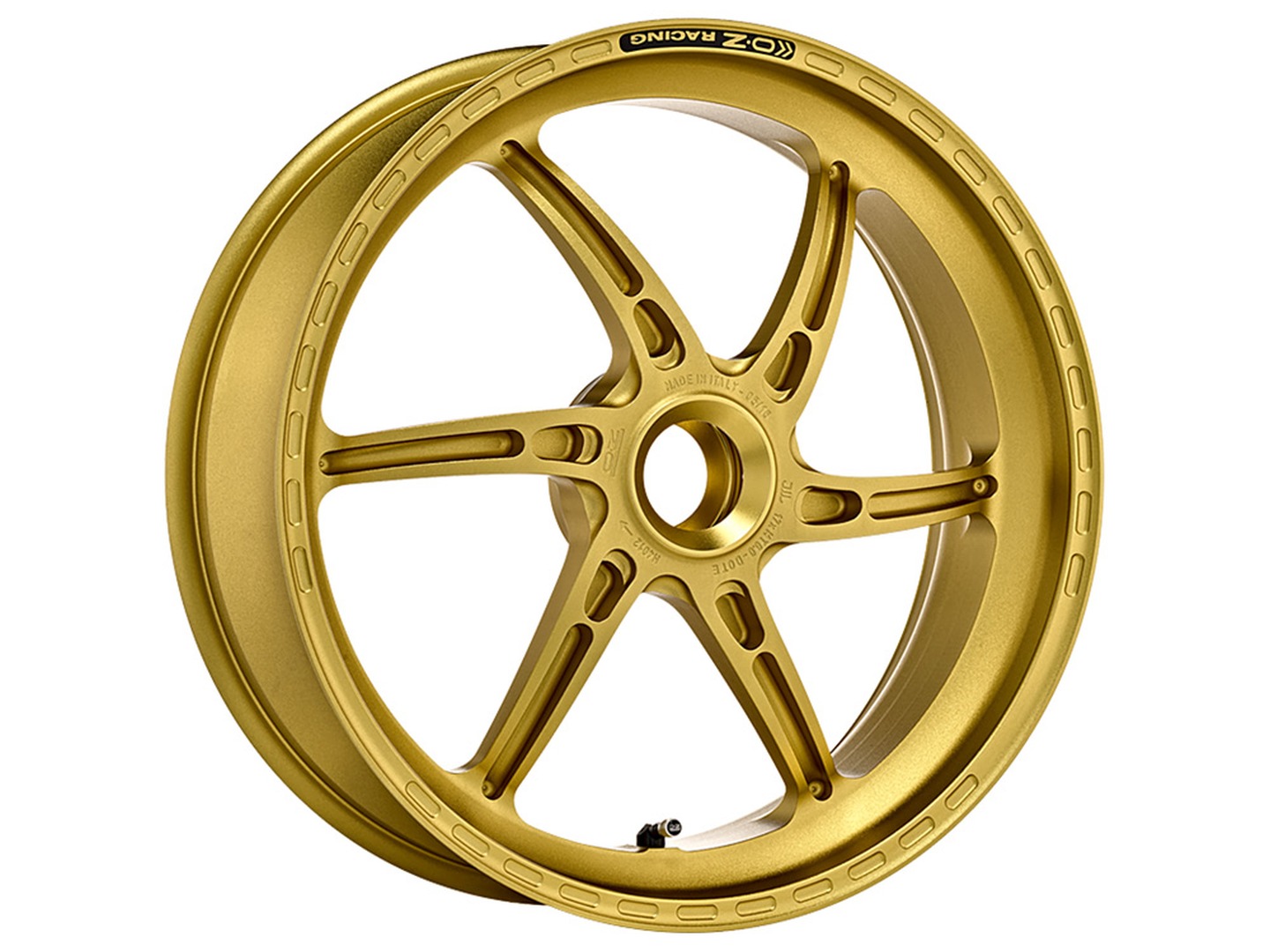 OZ Gass RS-A Aluminium Satz in goldfarben matt für Ducati 1199 Panigale (R/S), 2012-2017, 1299 Panigale (R/S), 2015-2018, Panigale V4(S), 2018-2024, Streetfighter V4(S), 2020-2022