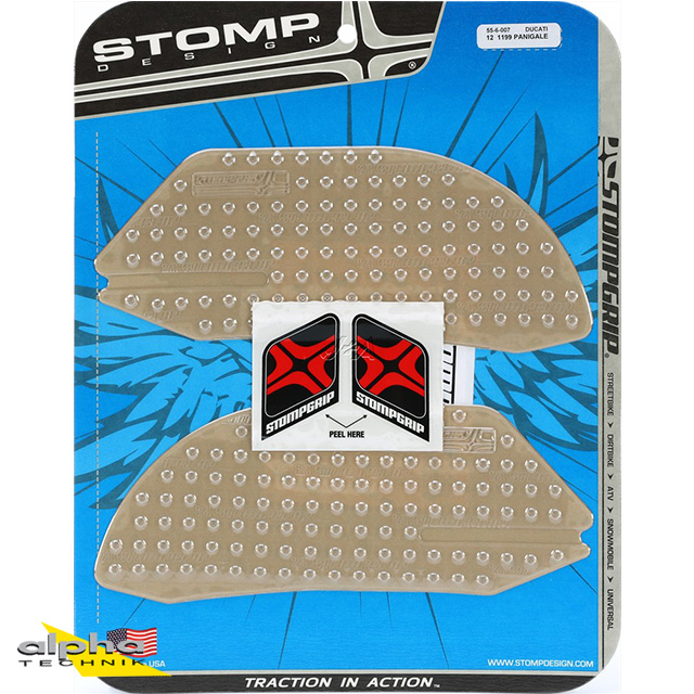 Stompgrip klar, Volcano, für Ducati 899/959/1199/1299 Panigale/Panigale V2
