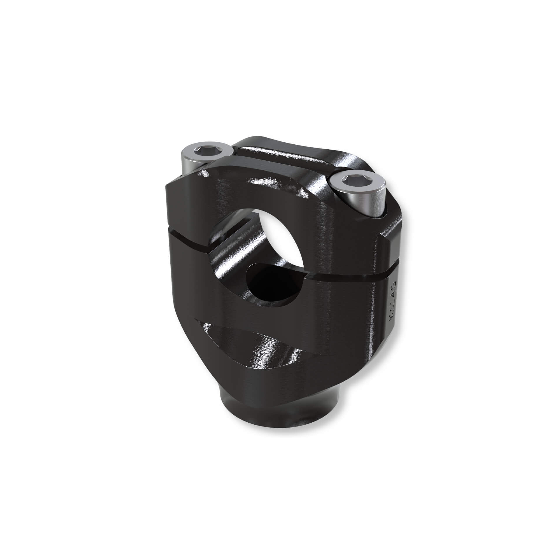 LSL Universal-Klemmbock-Kit für 1 Zoll/25,4 mm Lenker, Schraubenlänge 90 mm, schwarz