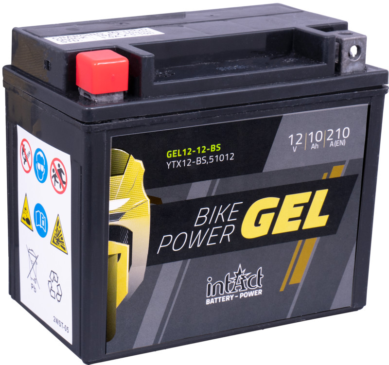 Intact GEL Batterie  YTX12-BS / 51012