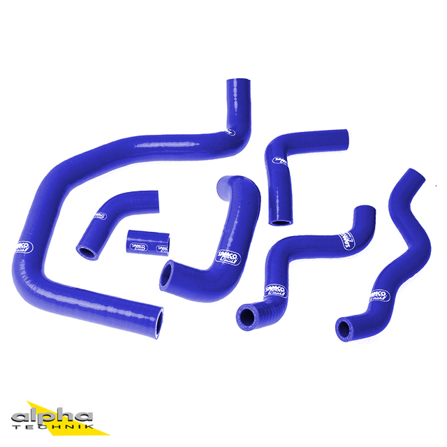 SAMCO SPORT Siliconschlauch Kit blau für Honda CB400 Modelljahr 1998-2007