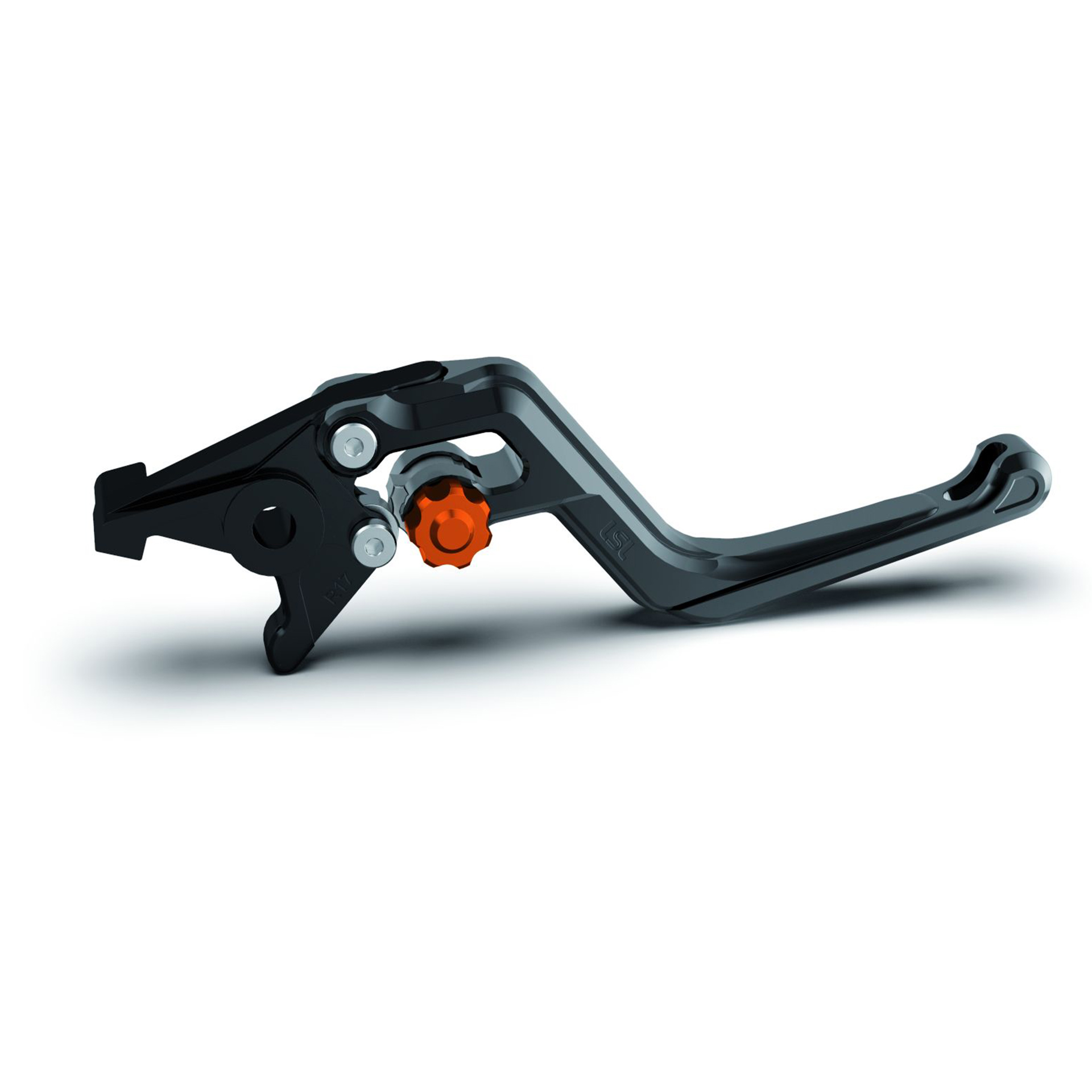 LSL ERGONIA Kupplungshebel L46R Schwarz/Orange/Schwarz