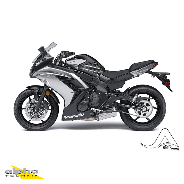 Stompgrip klar, Volcano, für Kawasaki ER6f und ER6n 2012-16