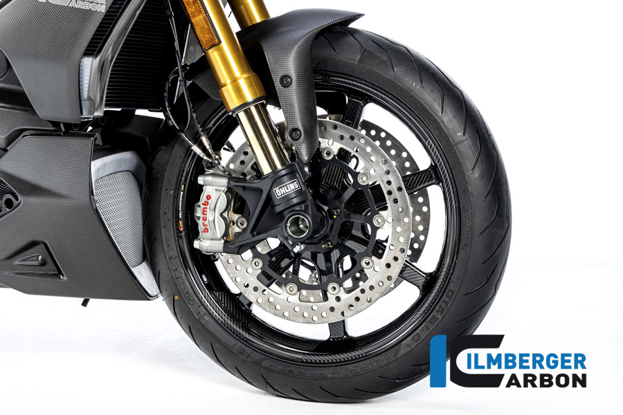 Ilmberger Carbon Kotflügel vorne, matt, Ducati Diavel 1260 , 2019-