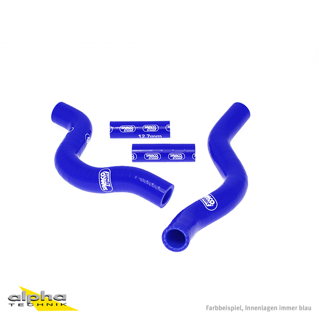 SAMCO SPORT Siliconschlauch Kit blau für Suzuki RM250 Modelljahr 2001-2012