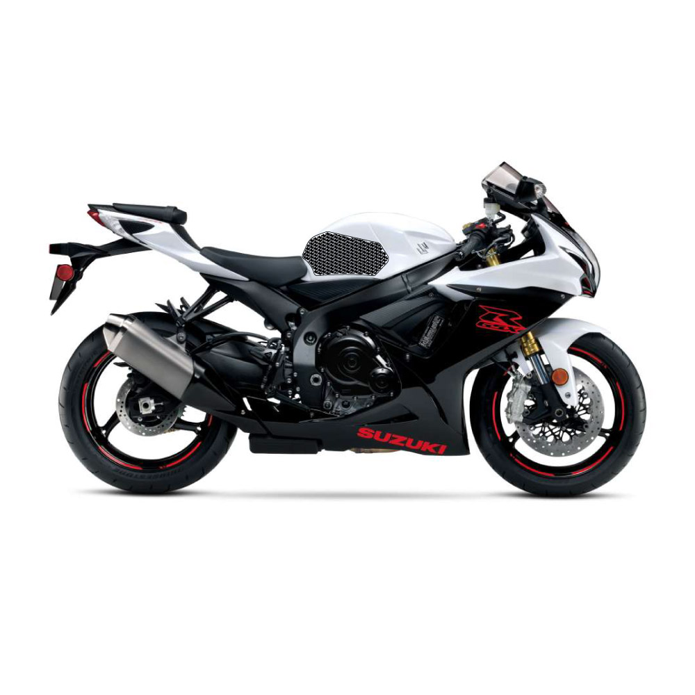 Stompgrip Traction Pads schwarz, für Suzuki GSXR600, 750, 2011-2025