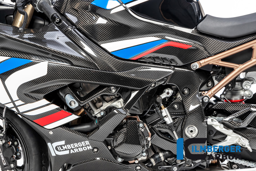 Ilmberger Carbon Rahmenabdeckung links, Carbon