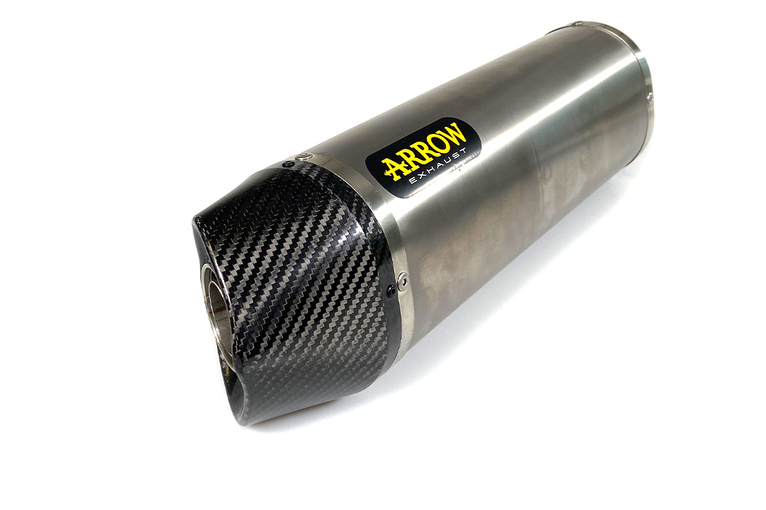 ARROW Auspuff INDY-RACE für Honda CBR1000RR 2008-2016, Titan (Für ARROW Krümmer)