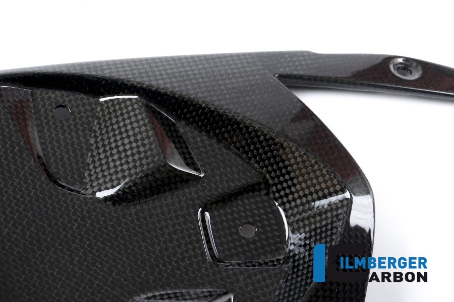 Ilmberger Carbon Rahmenheckabdeckung unten, Carbon