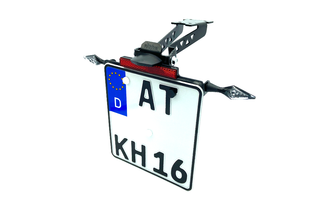 Kennzeichenhalter für Honda CB500F, CBR500R und CB750 Hornet, ab Modelljahr 2017-