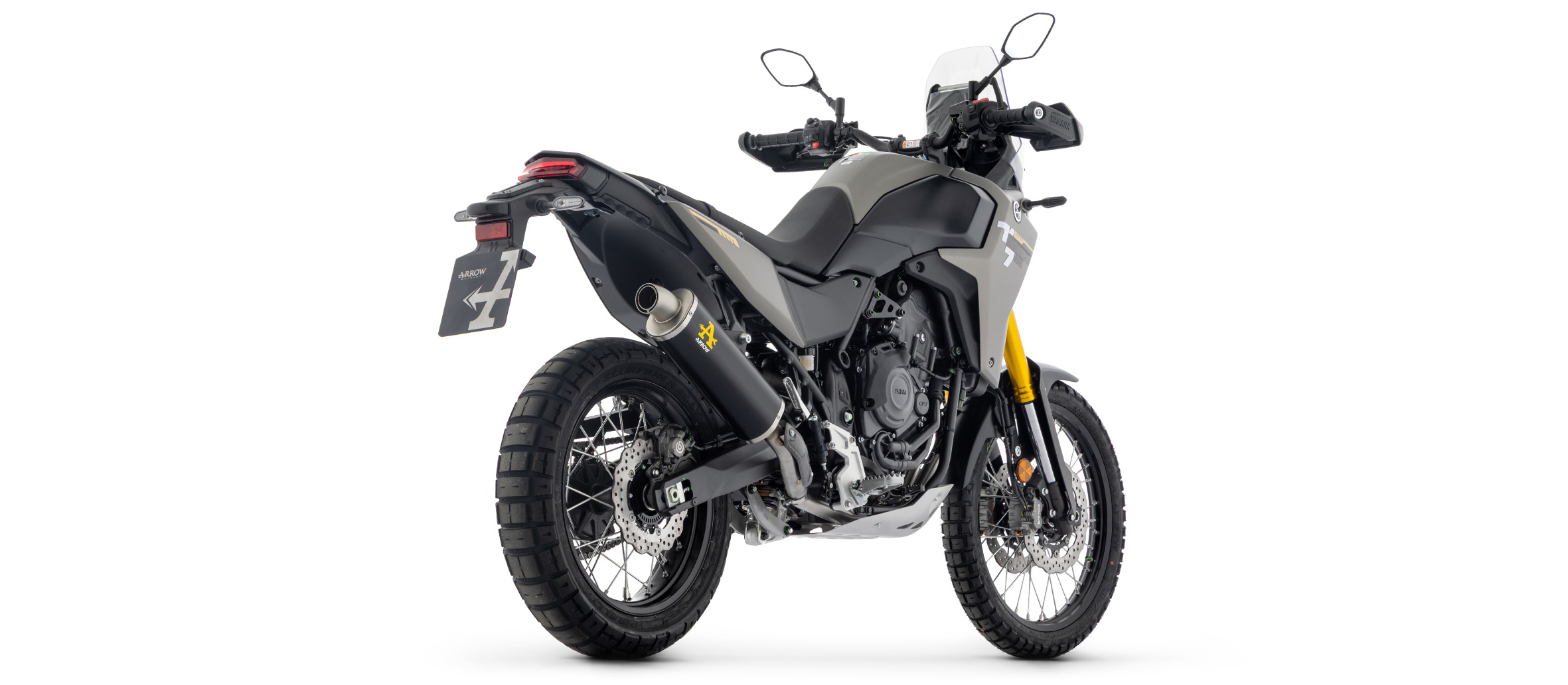 ARROW Auspuff INDY RACE DARK für Yamaha Tenere 700 DM20 2025-