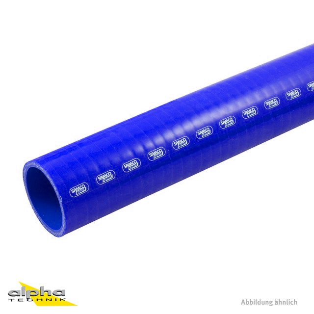SAMCO SPORT Siliconschlauch gerade blau Innendurchmesser 18 mm
