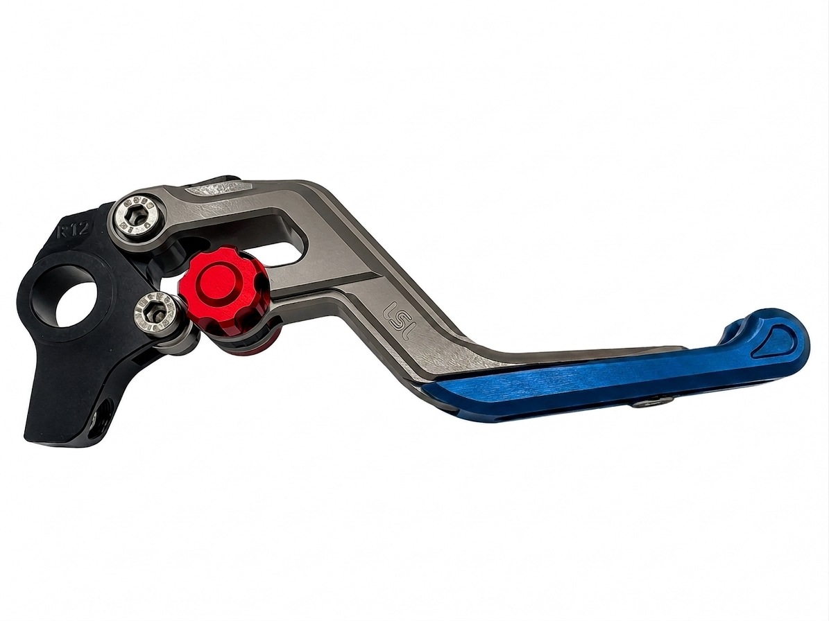 LSL ERGONIA Bremshebel R18R Anthrazit/Rot/Blau