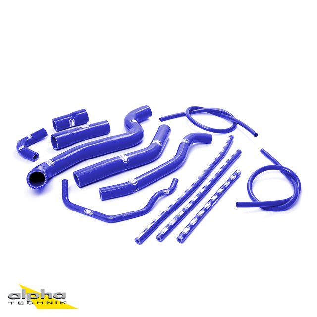 SAMCO SPORT Siliconschlauch Kit blau für Yamaha FZ1 Fazer Modelljahr 2006-2011