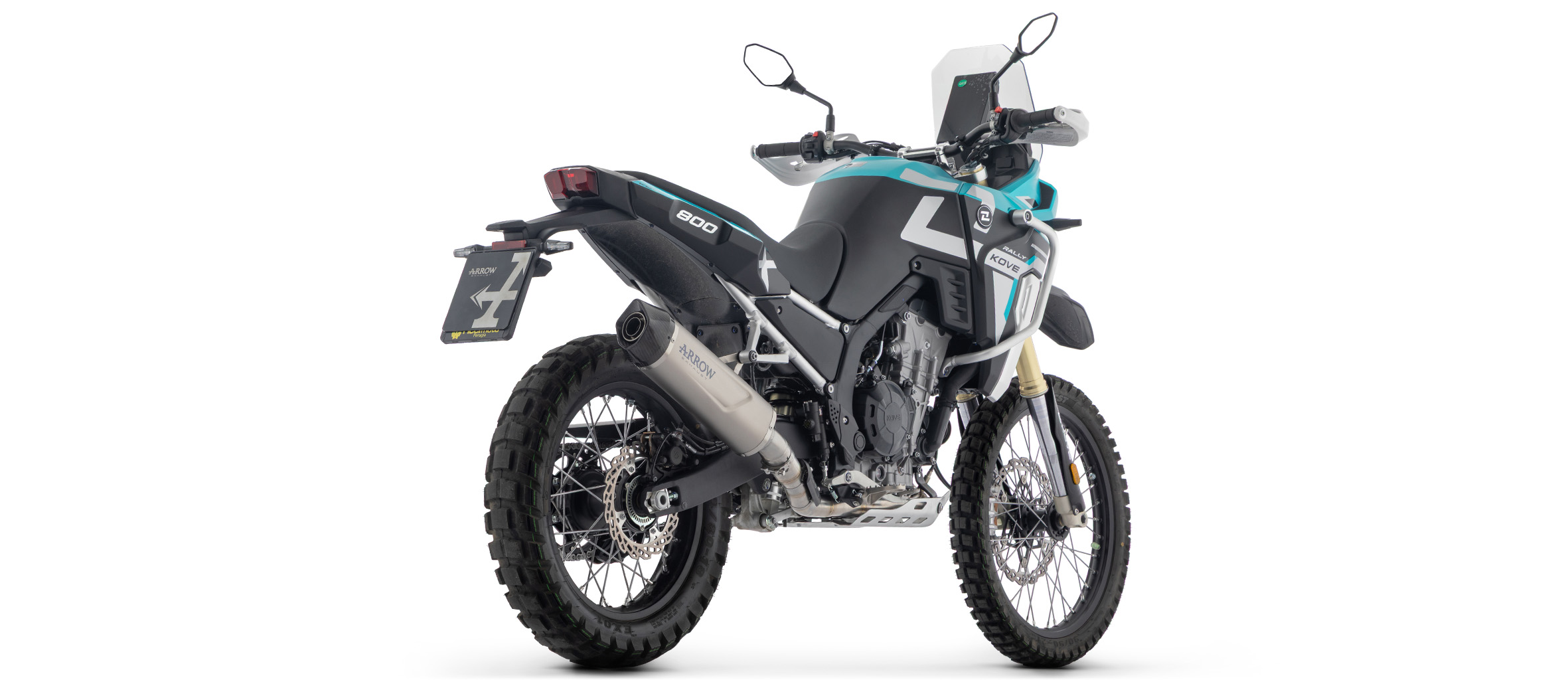 ARROW Auspuff INDY RACE EVO Titan für KOVE 800X Pro, Rally, Modelljahr 2025-