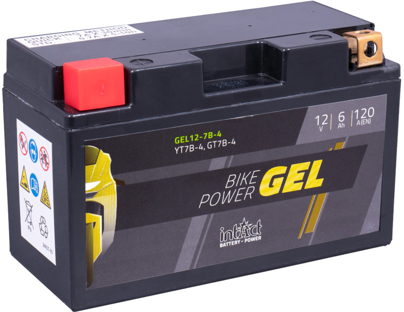 Intact GEL Batterie  YT7B-4 / GT7B-4