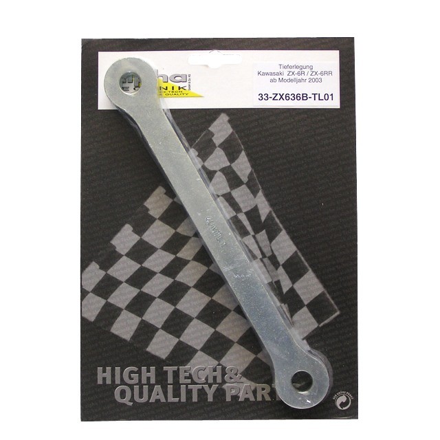 alpha Technik Tieferlegungssatz 30mm Kawasaki ZX6R; Typ ZX636B; Modelljahr 2003-
