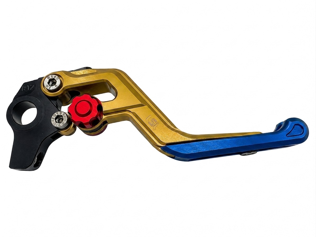 LSL ERGONIA Bremshebel R34R Gold/Rot/Blau