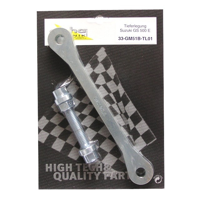 alpha Technik Tieferlegungssatz 40mm Suzuki GS500E; Typ GM51B; Modelljahr 1989