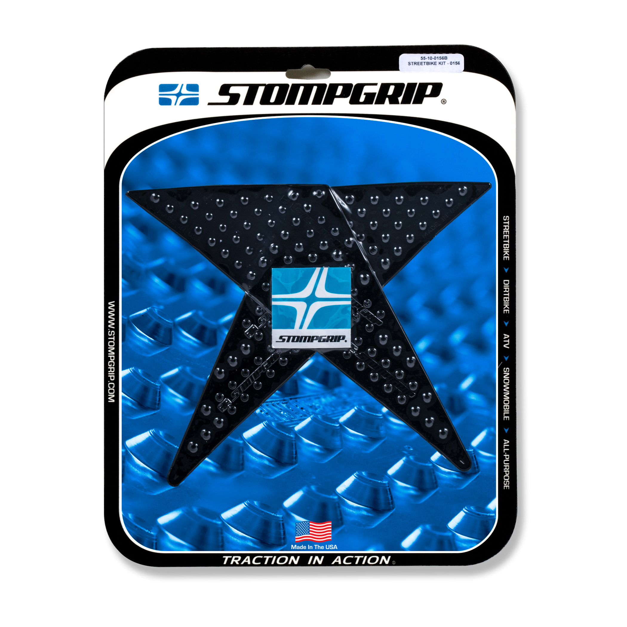 Stompgrip schwarz, Volcano, für Honda GL 1800 Gold Wing, 2018-2026