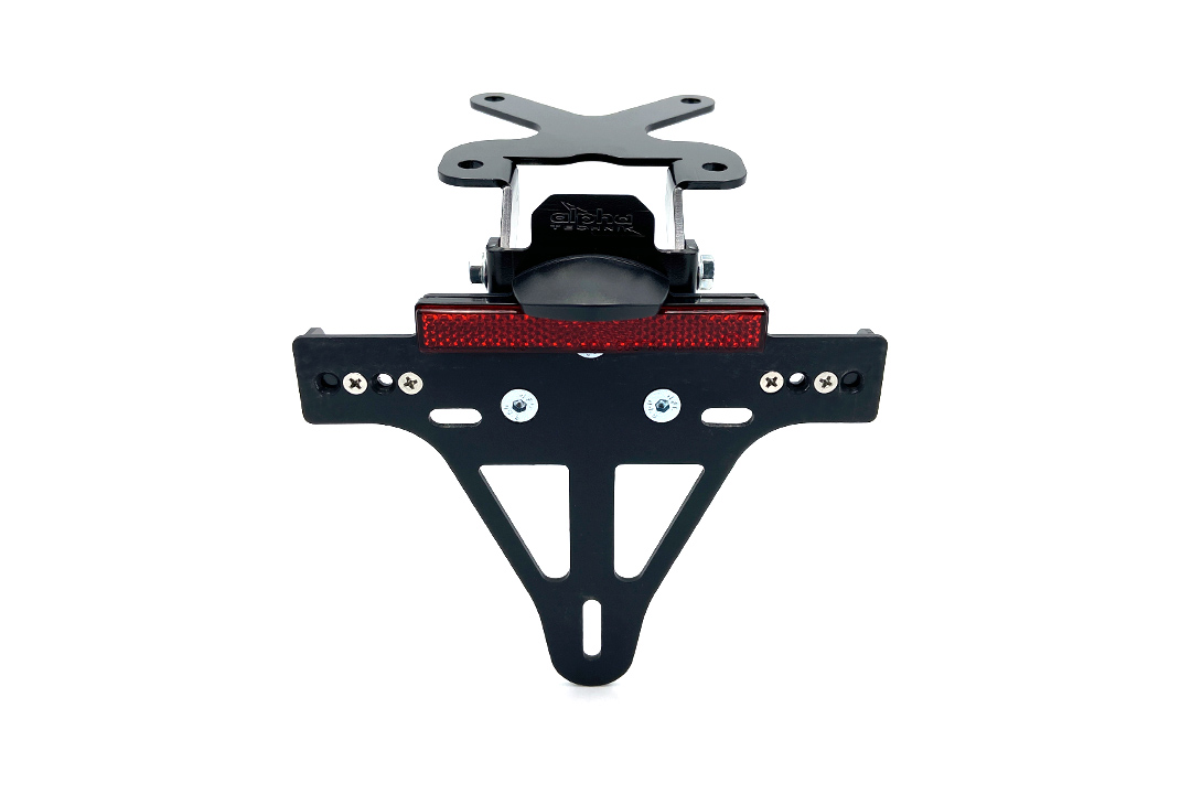 alpha Technik Kennzeichenhalter für Yamaha Fazer 8 / FZ8 ab 2010 und FZ1 ab 2006-