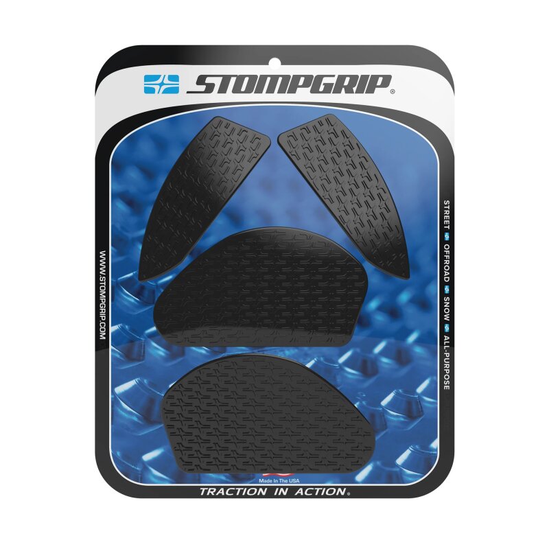 Stompgrip Tank Pad schwarz, Icon, Streetbike Tank Kit für Yamaha, MT03, 2020-2025