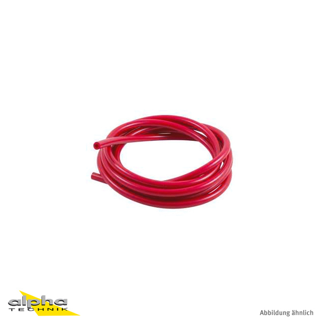 SAMCO SPORT Silikon Vakuum Schlauch rot Innendurchmesser 8 mm Länge 3m
