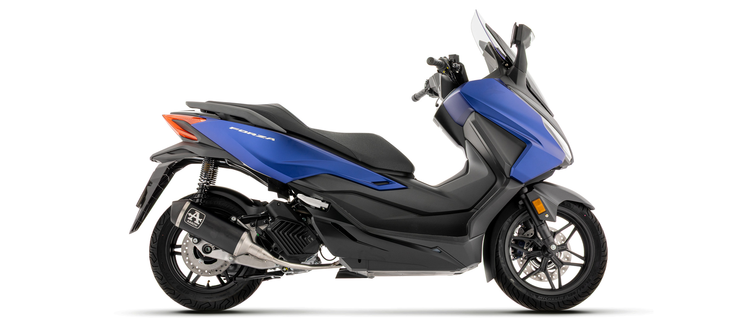 ARROW Auspuff DARK URBAN für Honda Forza 125, 2025-