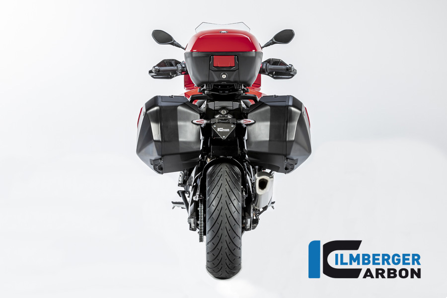 Ilmberger Carbon Kennzeichenträger (kurze Version), glänzend, BMW S1000XR 2020-